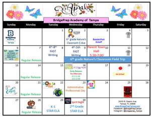  Revised April 2025 Activity Calendar 
